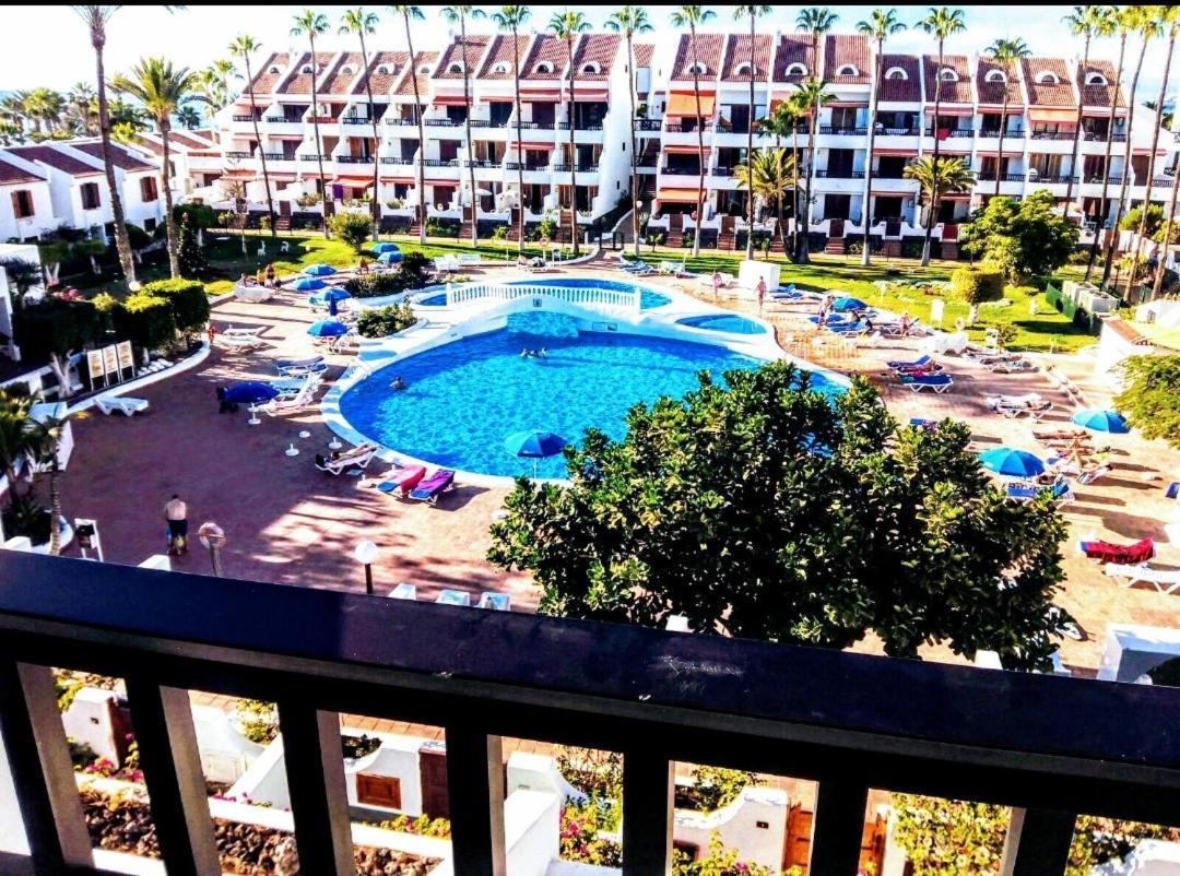 Ocean And Pool View - Apartamento Parque Santiago 2 Apartment Arona  Exterior foto